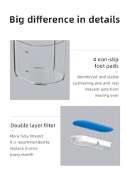 2.2 Liters Automatic Pet Drinking Waterer - FT666 black