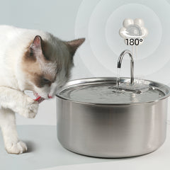 7 Liters Stainless Steel Automatic Pet Drinking Waterer - FT00703